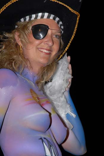 Body Painting 2006 photo - Duval Street, Key West